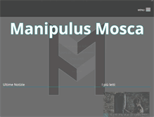 Tablet Screenshot of manipulusmosca.com